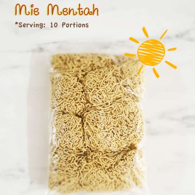 

Mie keriting (mentah)