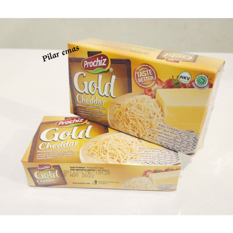 

keju prochiz cheddar gold 160gr