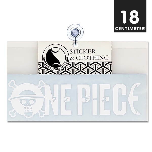 Stiker One Piece NEW Live Action Anime Cutting Sticker Waterproof Decal Mobil Motor