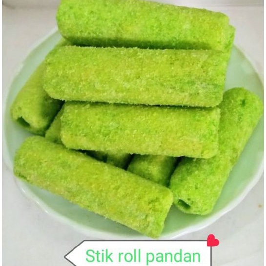 

stik roll pandan 500gram/momogi pandan/kopyor pandan