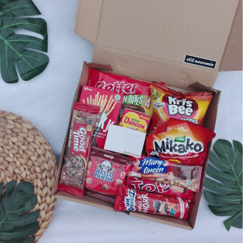 

[Termurah] [Grosir] Snack box / gift box / snack hampers / hadiah / kado ulang tahun / gift snack