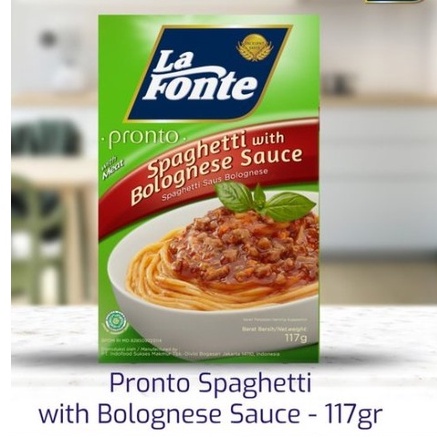 

La Fonte Pronto Spagheti Saus Bolognese 117gr