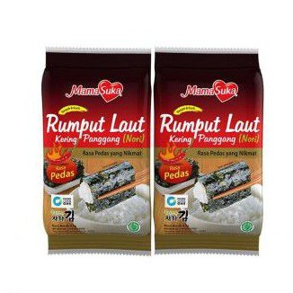 

Mamasuka Rumput Laut Panggang Nori Rasa Pedas isi 2