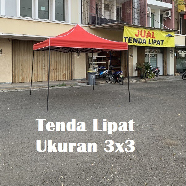 Tenda Lipat 3x3 Ketebalan 0.6 MM / Tenda Matic / Folding Tent