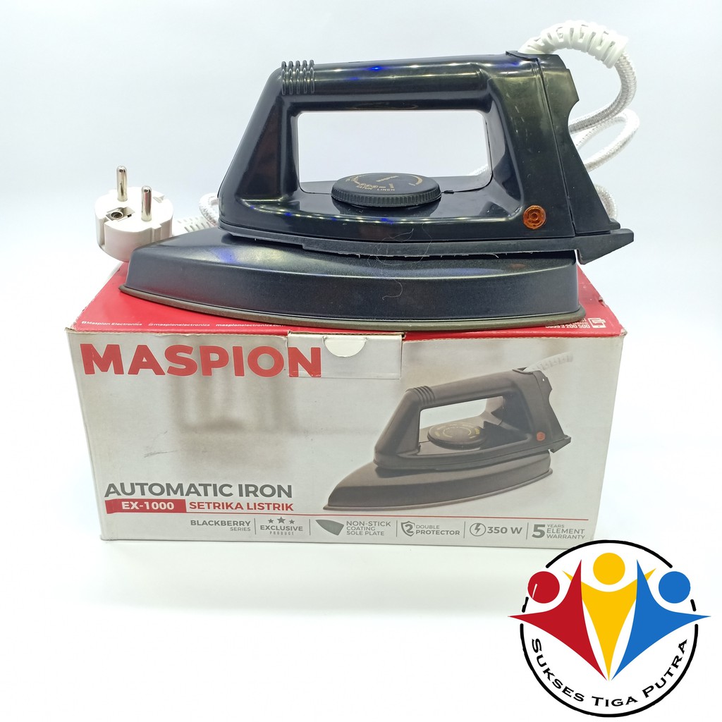 Setrika Maspion Ex 1000 Iron Murah Termurah Shopee Indonesia