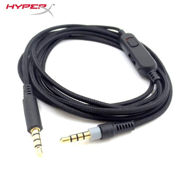 Hyperx Cloud Alpha Mix Cable Replacement Gaming Headphone Aux Cable