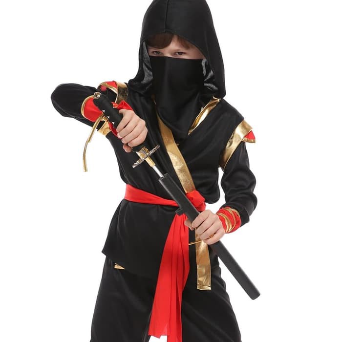 JAPAN NINJA boy costume cosplay haloween kostum anak ninja jepang