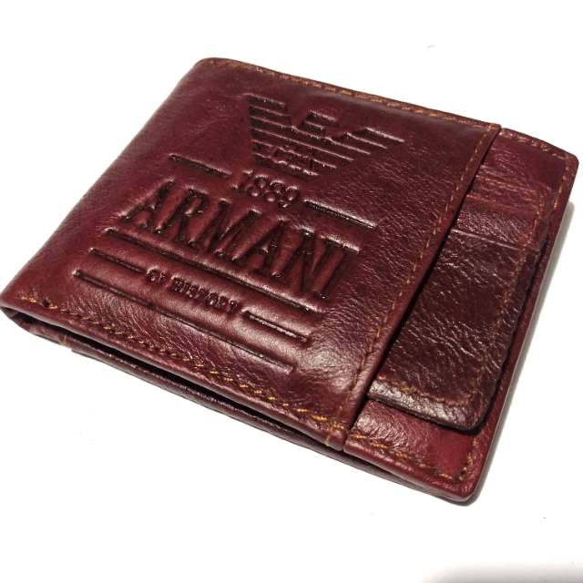 Dompet kulit asli pria arm045 impor termurah