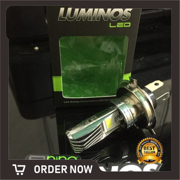 LAMPU UTAMA LED H4/HS1 KUNING LUMINOS LED