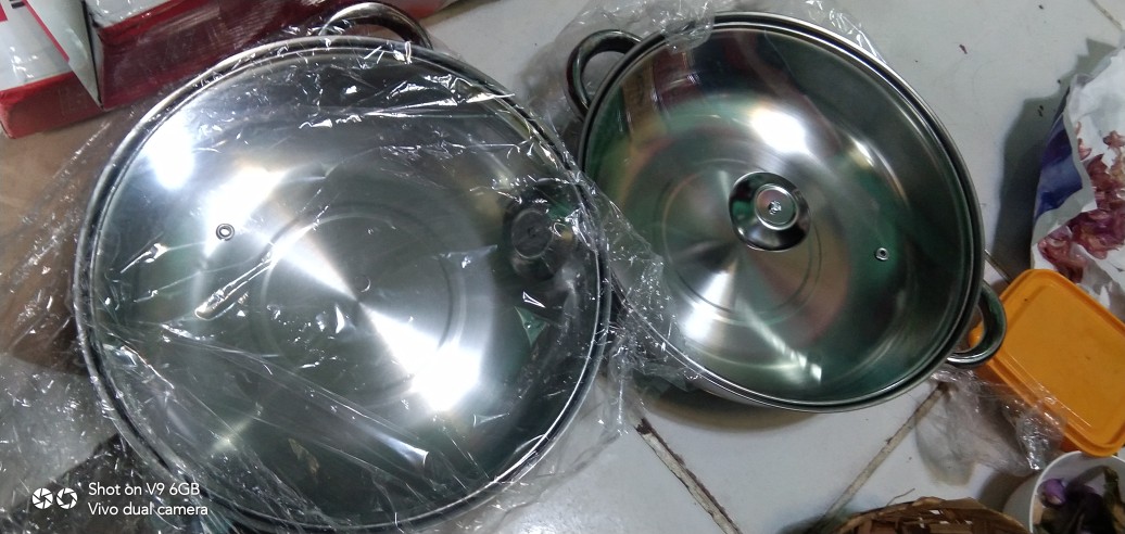 Panci Streamer Stainless Steel 28 Cm Kukus Dan Rebus