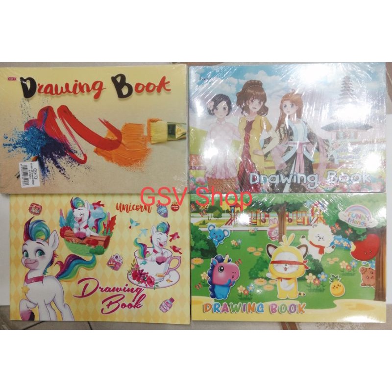 Drawing Book Buku Gambar A3/ Buku Gambar A4 Tebal