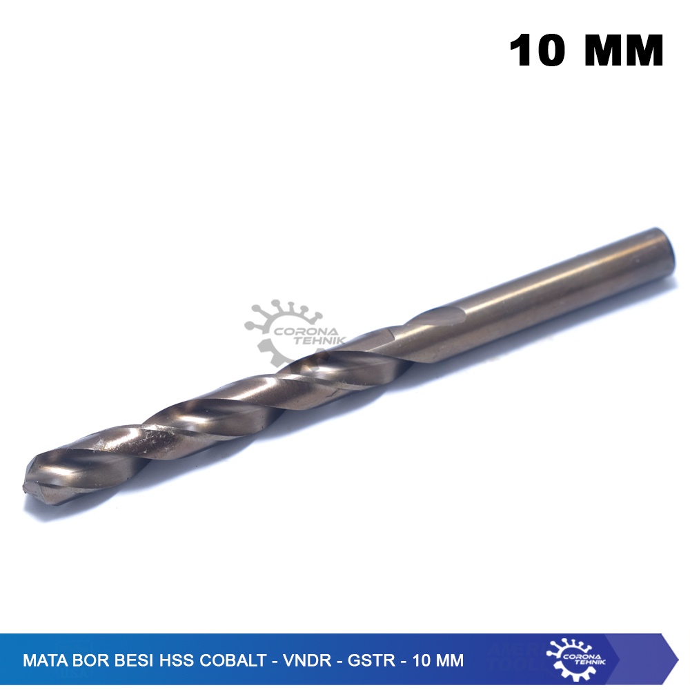 10 mm - Mata Bor Besi HSS Cobalt - VNDR - GSTR