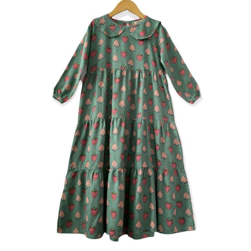 GAMIS NAIRA ,BAHAN RAYON MOTIF