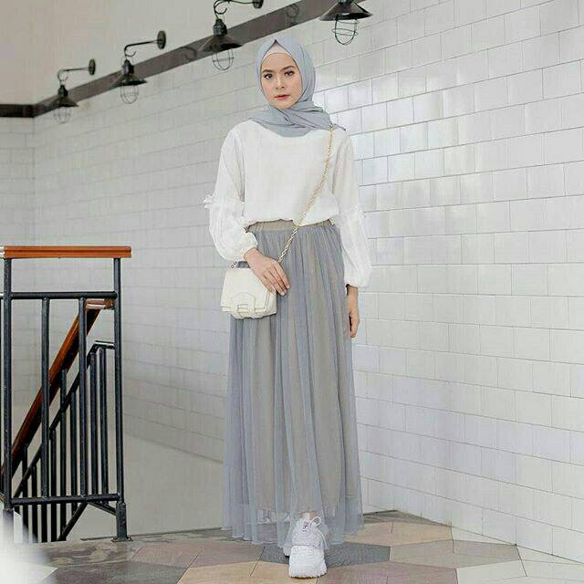 ROK TUTU ABU SILVER