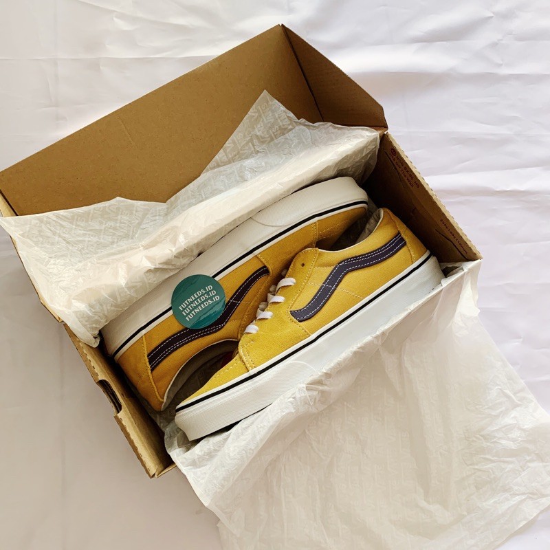 Vans SK8-Low Honey Gold/Purple Velvet RESMI