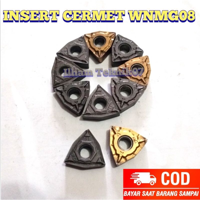 insert bubut insert cermet insert wnmg08 pahat bubut pahat Cermet pahat wnmg08