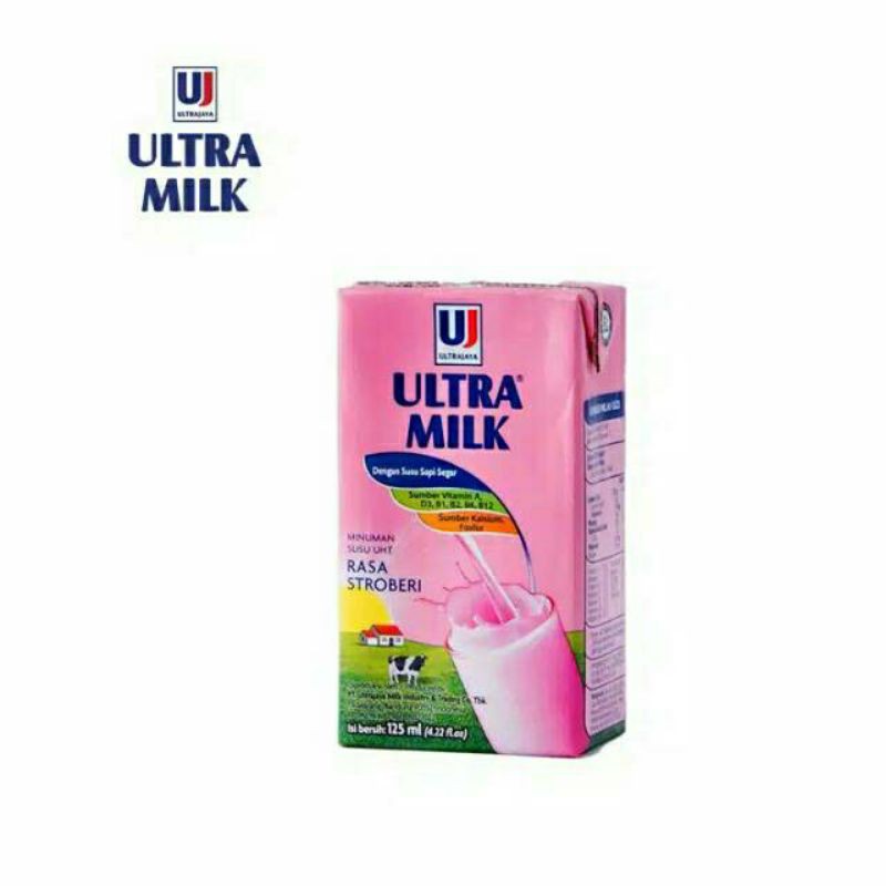 Susu UHT Ultra Milk 125 ml