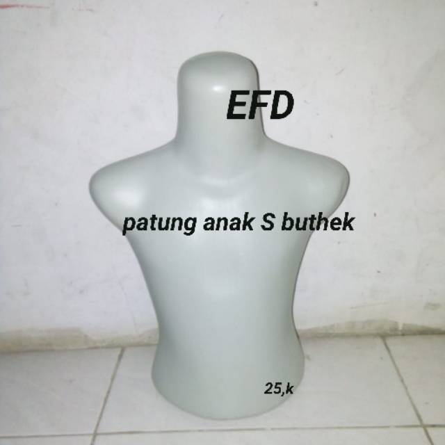 Manekin setengah badan  anak S buthek