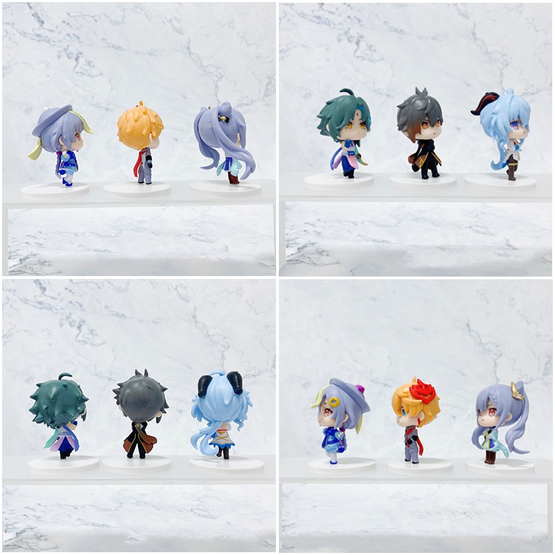 Game Genshin Impact figure Capsule Collection Figure Gashapon Gacha Mini figure Fan-made products