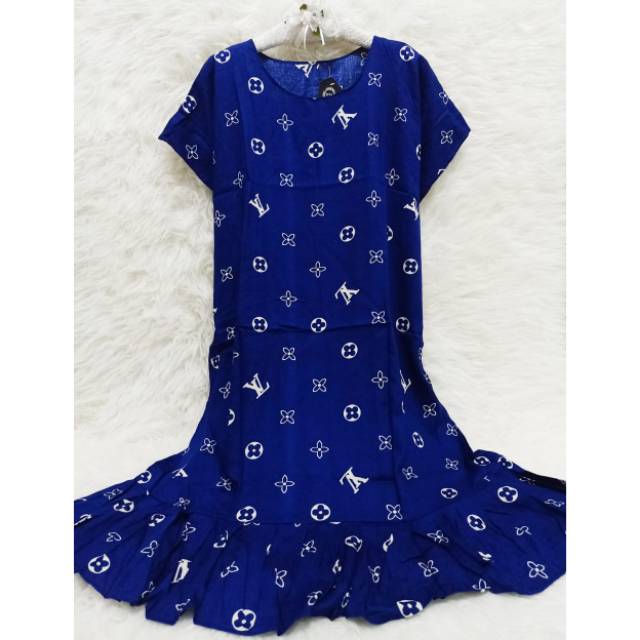 LV termurah lois Vuitton, daster Ruffle, daster viral, daster kekinian