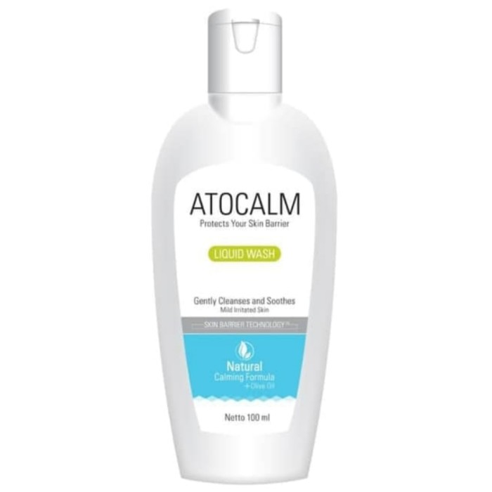 ATOCALM Liquid Wash 100ml Sabun Bayi Kulit Kering Atopik Iritasi