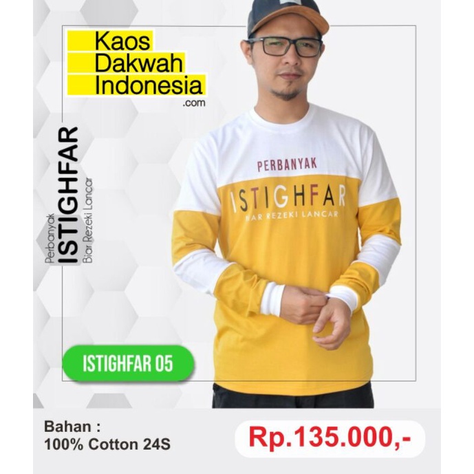 Baju Kaos Dakwah Istighfar 05 06