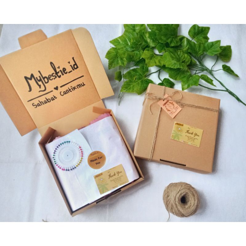 HAMPERS HIJAB PASHMINA/ GIFT BOX HIJAB  - By Mybestie_id