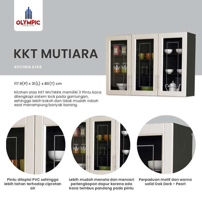 Kitchen Set KKT 010880 Seri Mutiara OLYMPIC