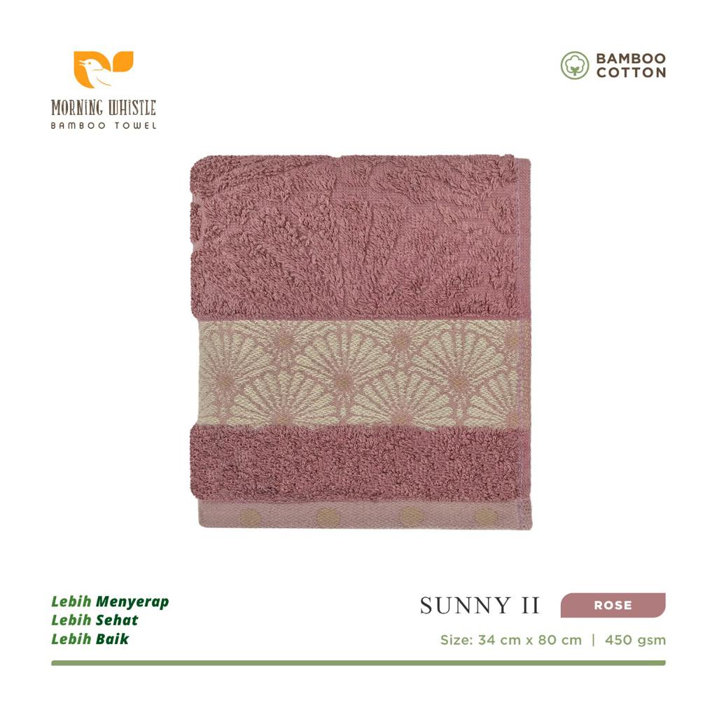 Terry Palmer Morning Whistle Sunny Bamboo Hand Towel 34x80 cm Handuk Olahraga Sport Jogging