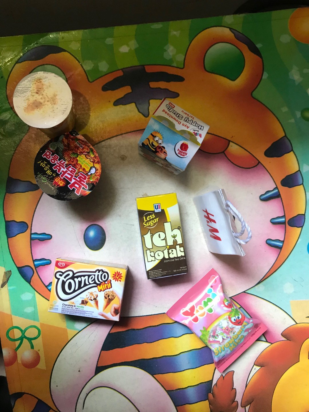 Magnet Miniatur Tempelan Kulkas  Detergen Attack, Rinso, Daia, So Klin