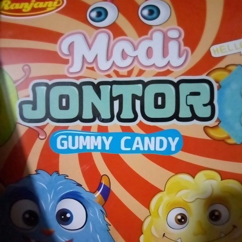 PCS - Permen Modi Jontor 8g Rasa Buah Gummy Candy