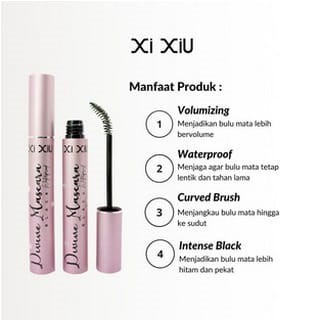 ❤ PAMELA ❤ Xi Xiu Lovely | Black | Pink Mascara Divine Waterproof Volumizing BPOM | maskara xi xiu