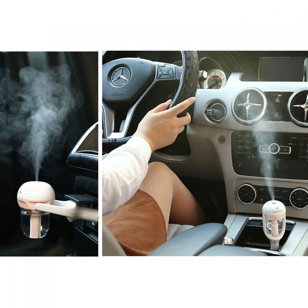 Taffware Humidifier Car Vehicle Aromatherapy Humidifer Mobil Pelembab Udara Aroma Therapy Humi Pendingin Pewangi Ruangan