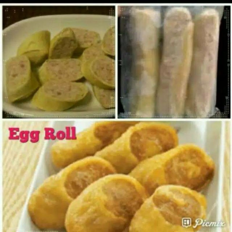 

Egg Chicken Roll Ala Bento Beku / Frozen Isi 3 Lenjer Panjang