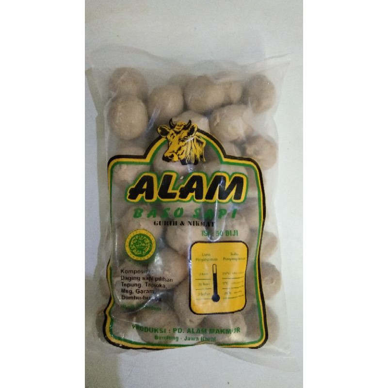 

Bandung - Bakso Ukuran Sedang Isi 50 pcs