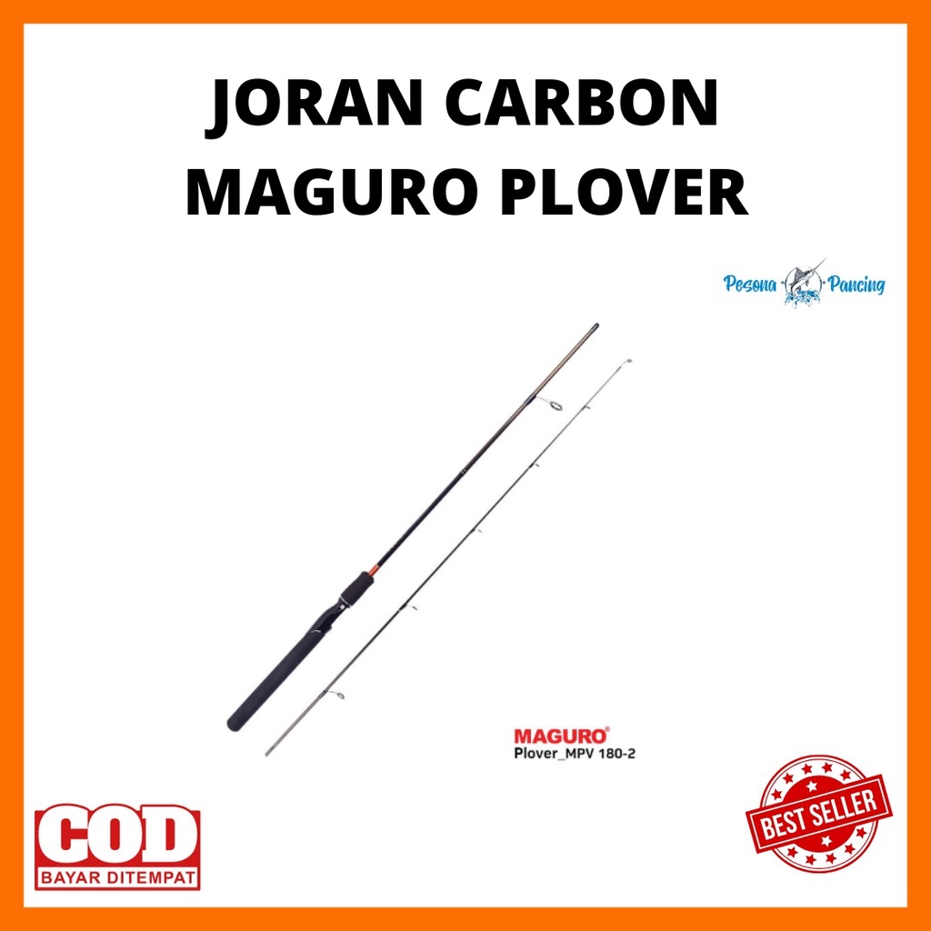 Joran Pancing SPINNING MAGURO PLOVER Carbon Hollow 150-180 Spesial Tournament ORIGINAL