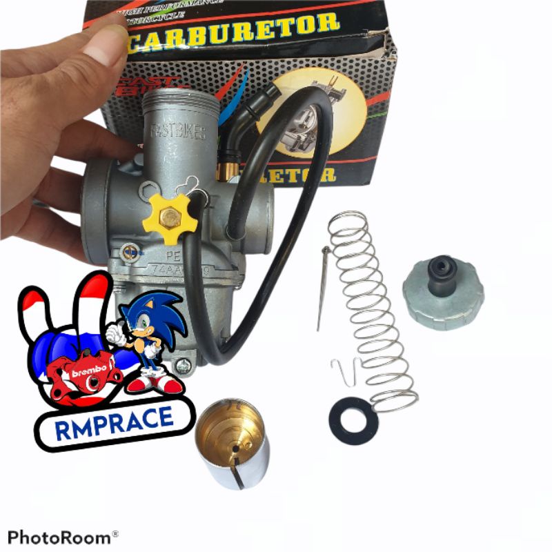 Karburator FASTBIKES PE 24 PE 26 PE 28 Karbu Carburator Pe24 Pe26 Pe28 Karbulator Skep kuningan