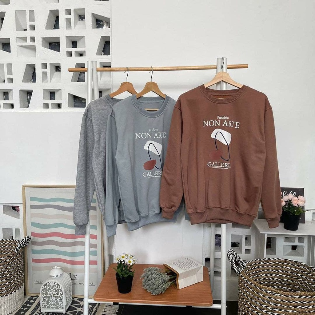 Nara Grosir - Non Arte Sweater l Sweater Pria dan Wanita