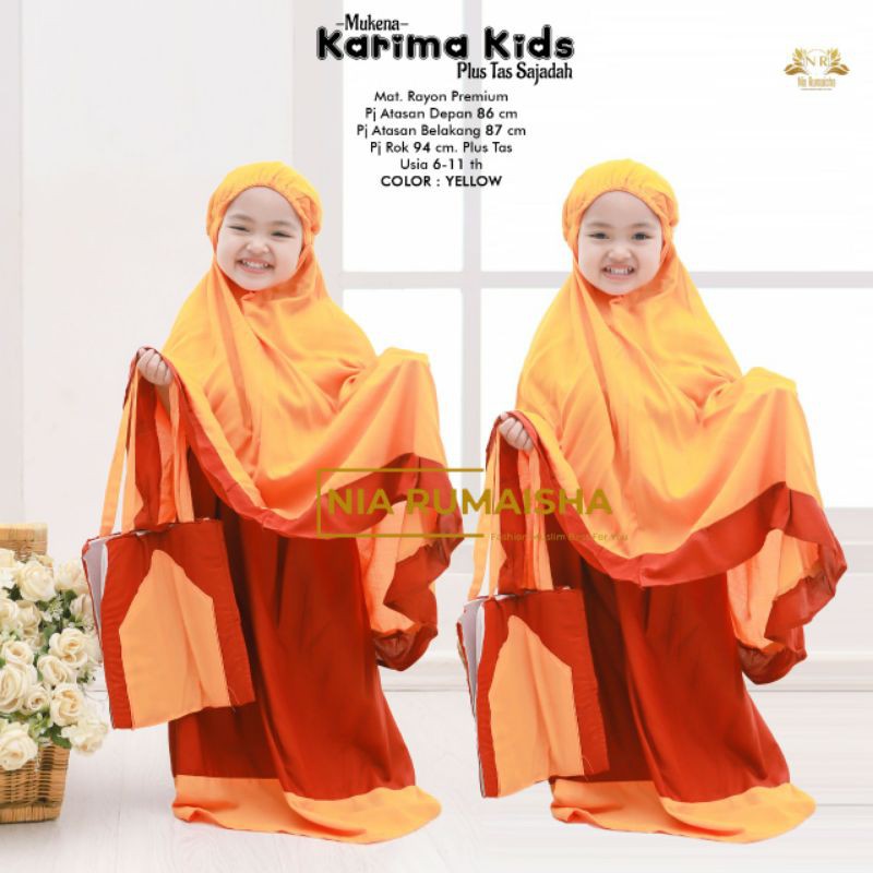 mukena anak karima kids solo nia rumaisha
