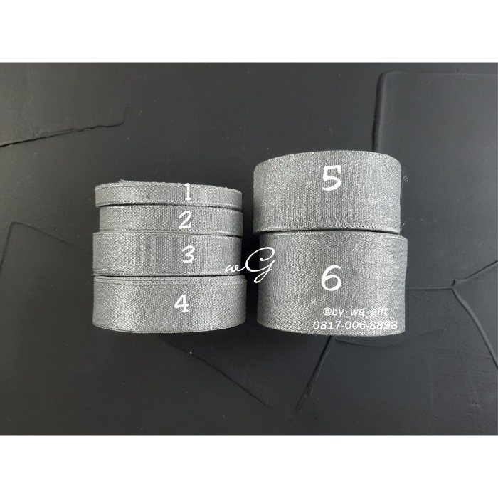 

Pita Silver ; Panjang 20 yard ; Mix Size A
