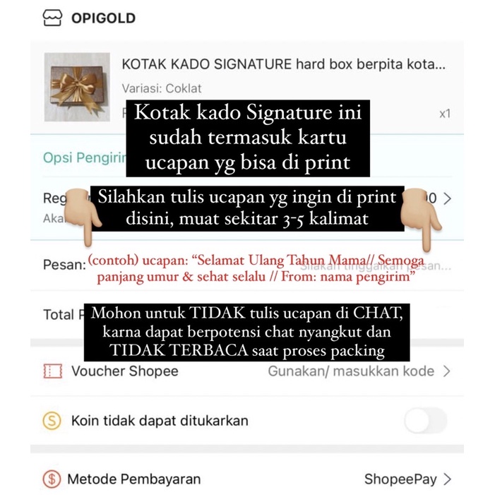 KOTAK KADO SIGNATURE hard box berpita kotak hadiah box kado logam mulia