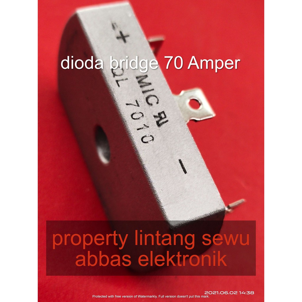 DIODA BRIDGE 70A 70 AMPER QL7010 MIC