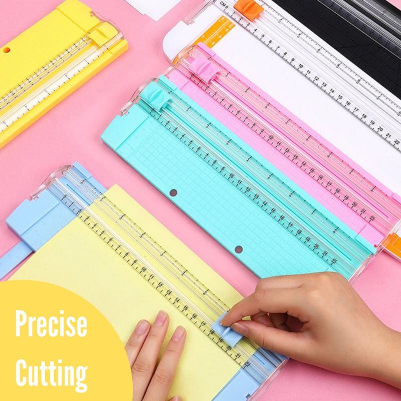 

Pemotong Kertas Paper Cutter Portable Portabel A6 A5 A4 A3 (Sisi Pendek) / Refill Cutter