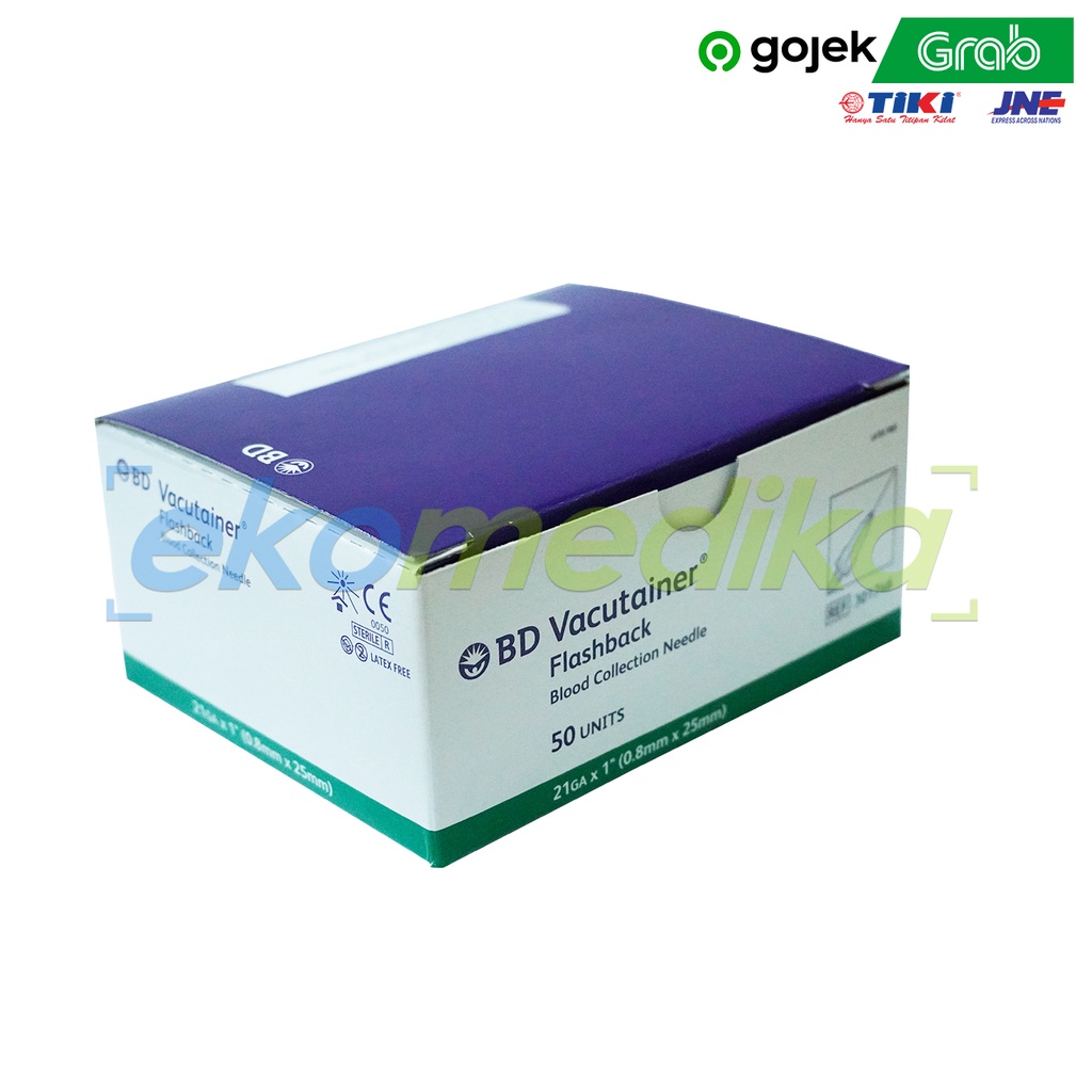 BD Flashback 21G - Needle Flashback 21 G isi 50 /  BD Vacutainer Flashback Needle No.21GA