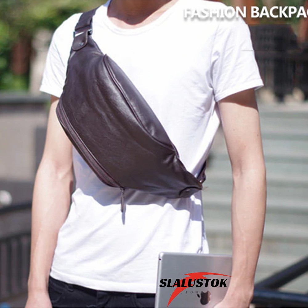 Tas Selempang Pria - Waistbag Pria 002 - Tas Pria Kualitas Import