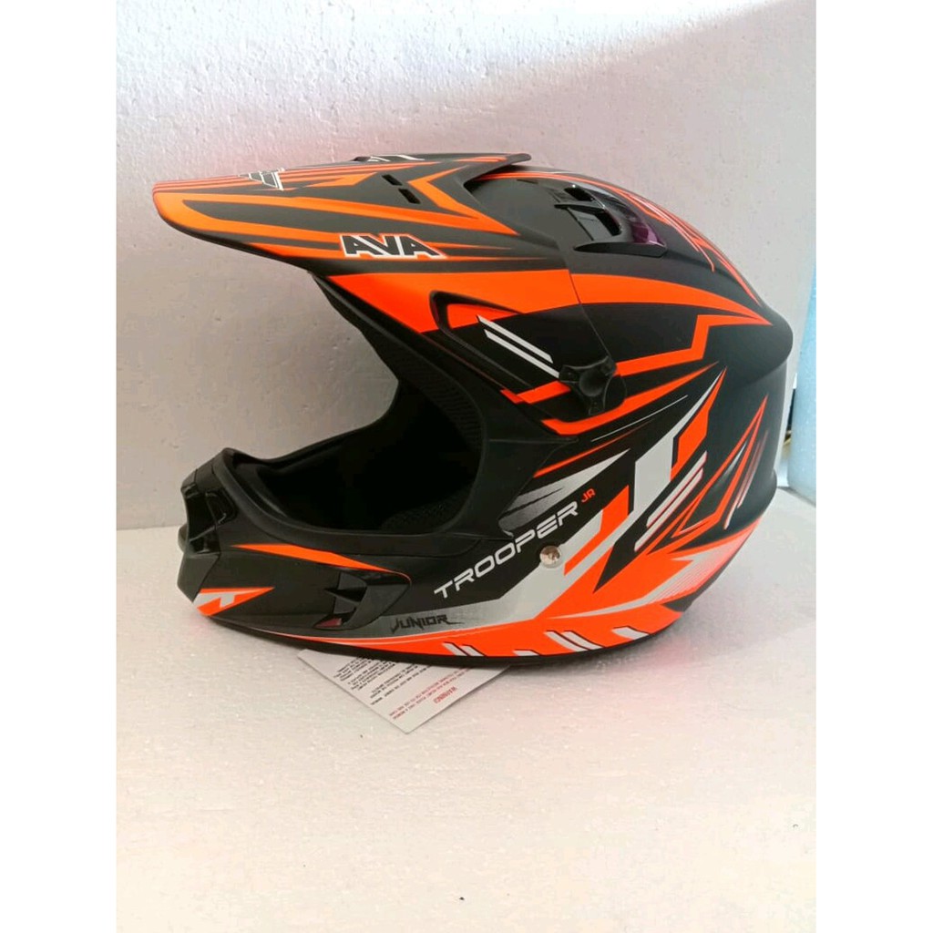 helm cross anak Terbaik