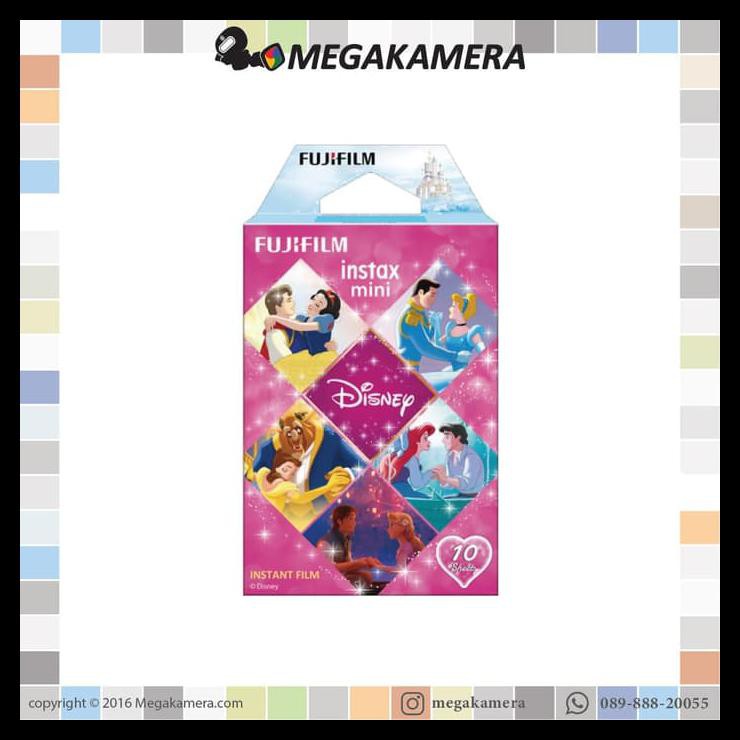 Promo Paper Refill Polaroid Princess Disney Fujifilm Instax Mini 10 Lembar