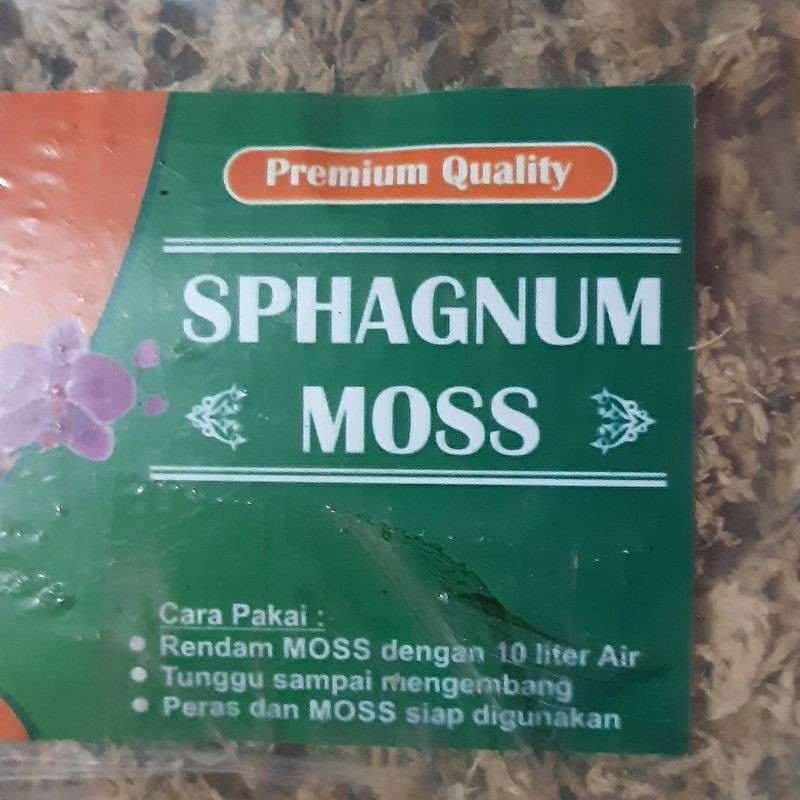 Media Anggrek "SPHAGNUM MOSS"