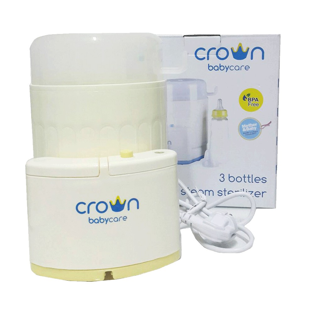 Crown Baby 3 Alat Sterilizer Botol - Tempat Steril Botol Isi 3