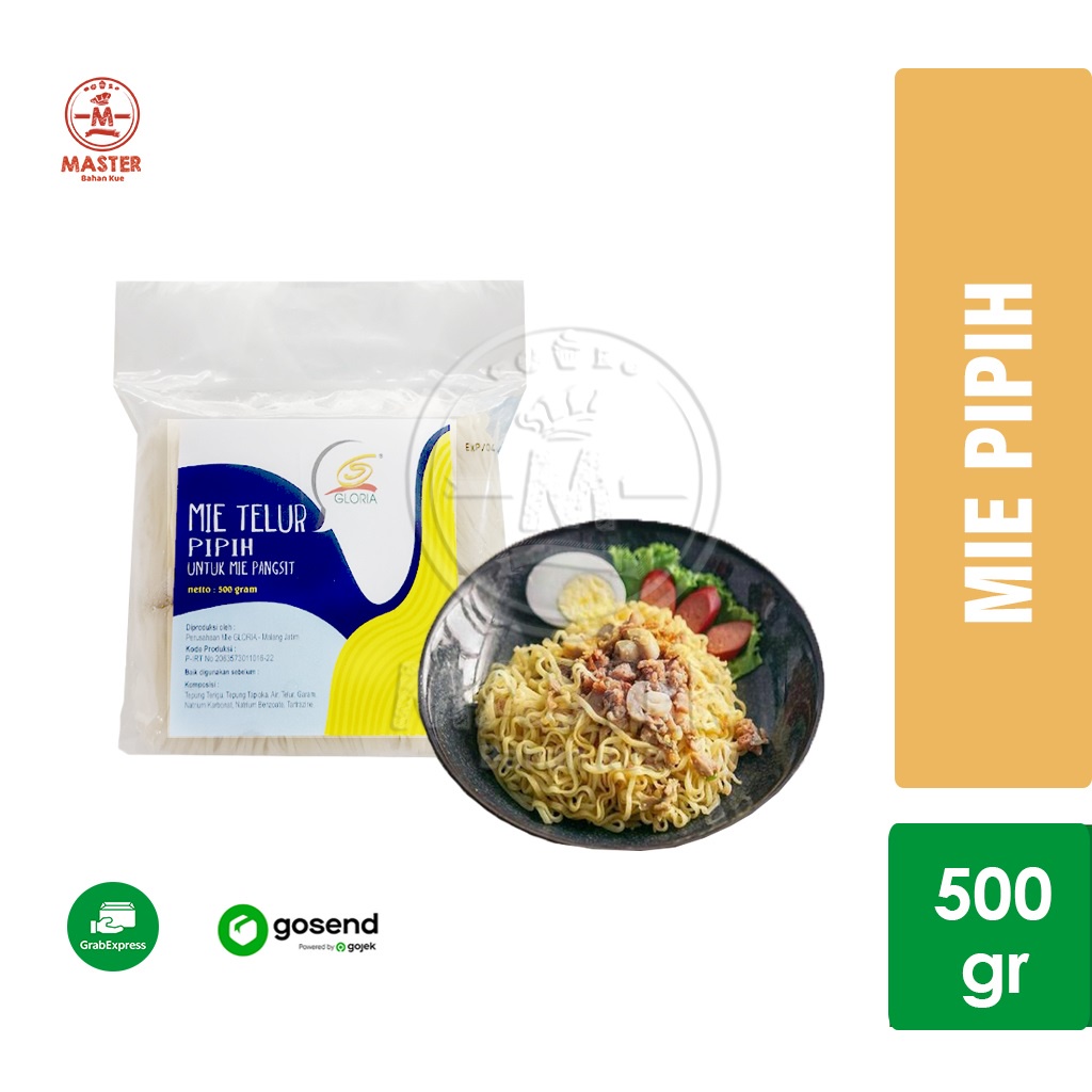 

Mie Telur Pipih untuk Mie Pangsit GLORIA 500gr [KHUSUS INSTANT]